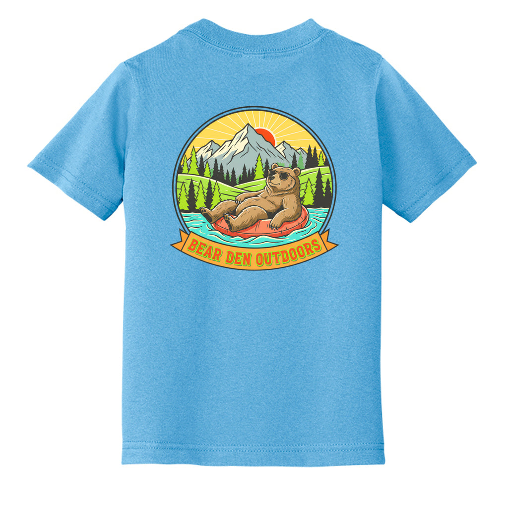 Aquatic Blue - CAR54T - BACK