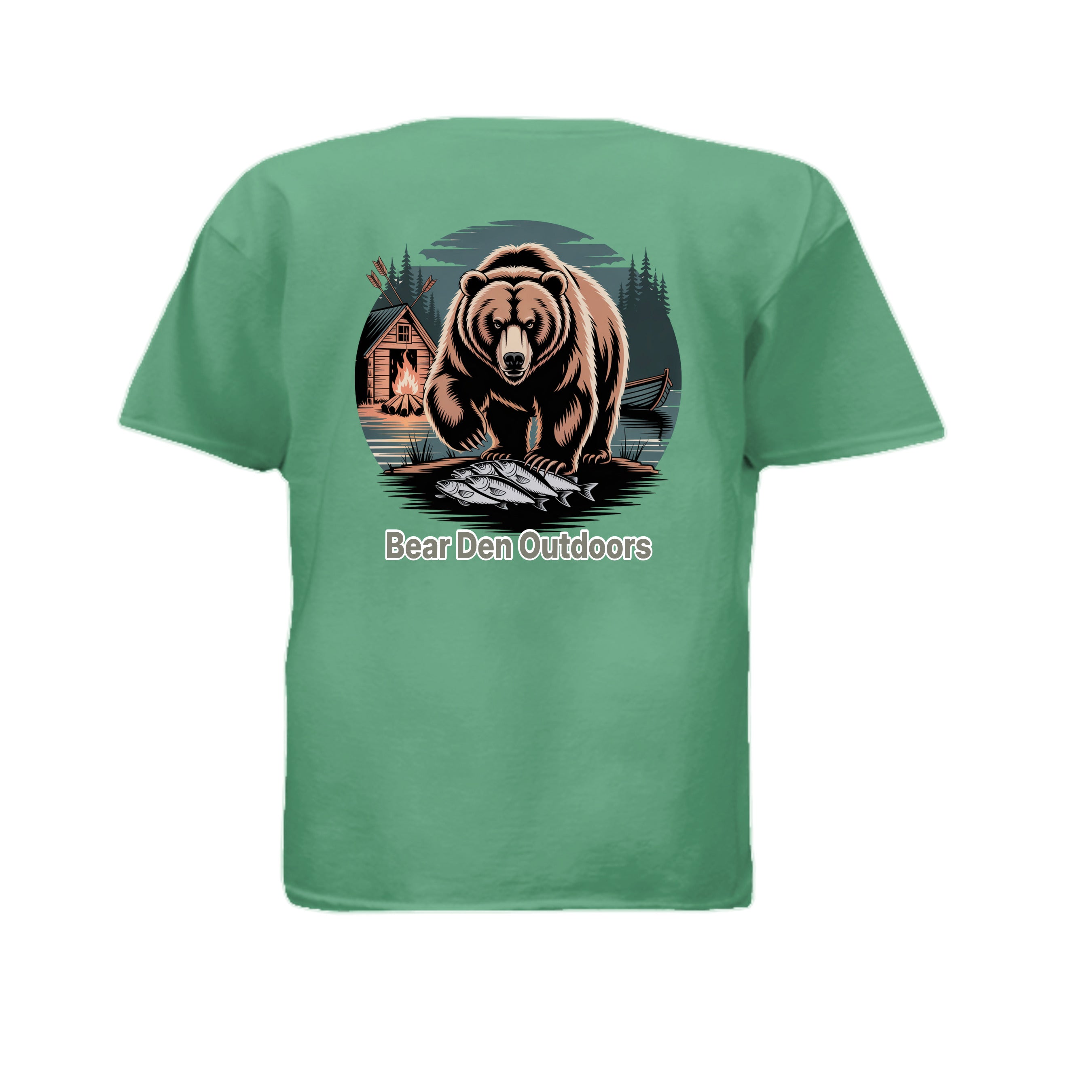 Heather Irish Green - 3000B - BACK