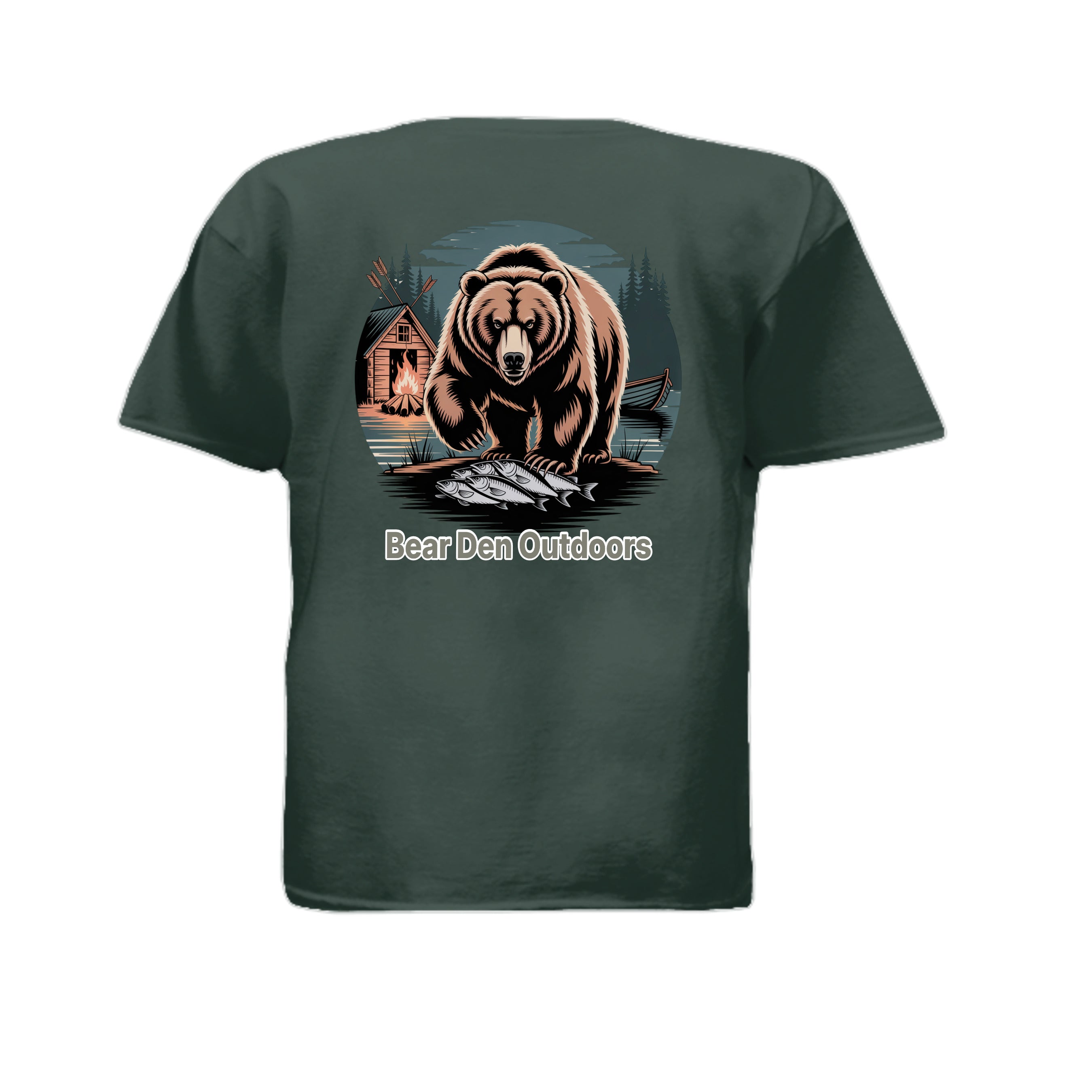 Forest Green - 3000B - BACK