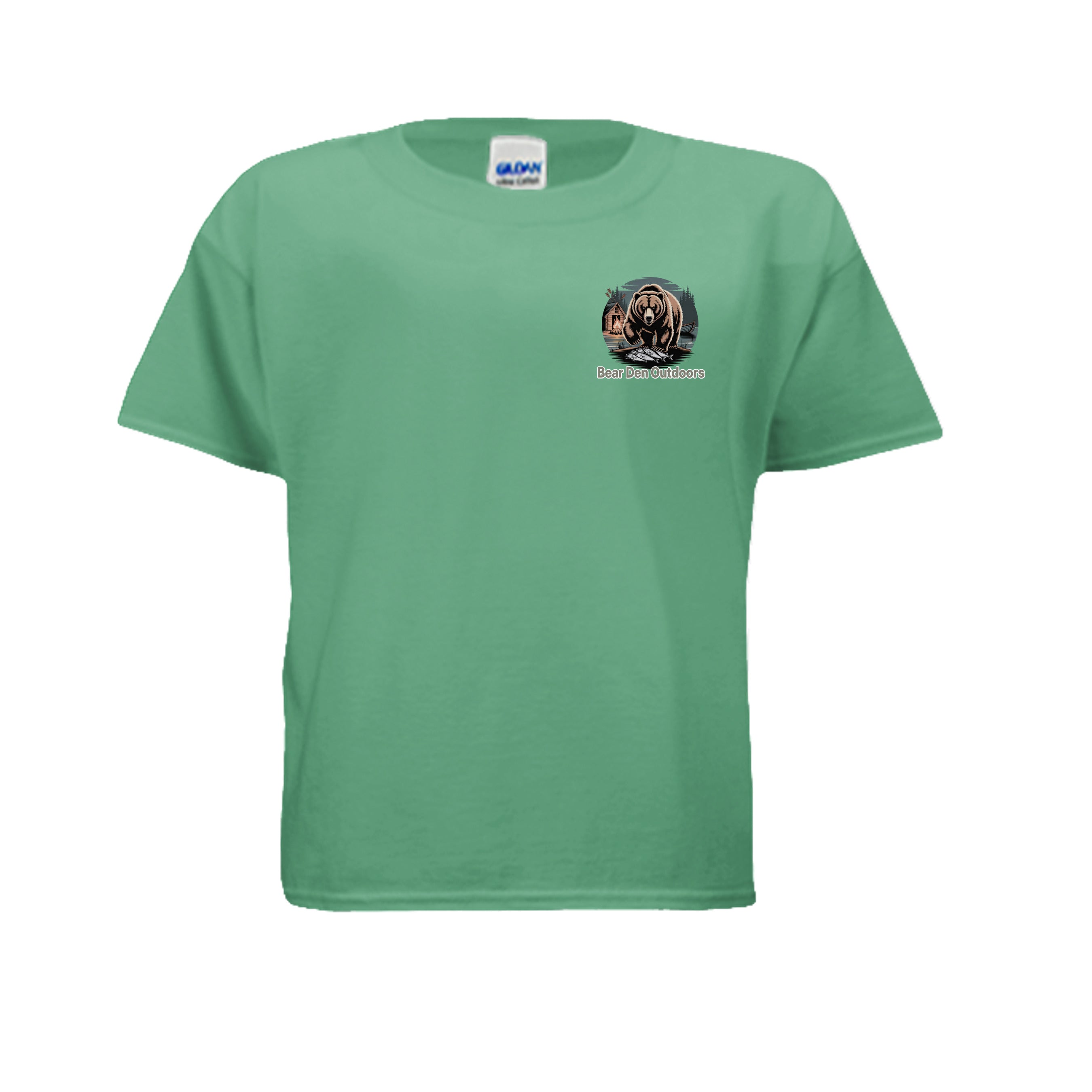 Heather Irish Green - 3000B - FRONT