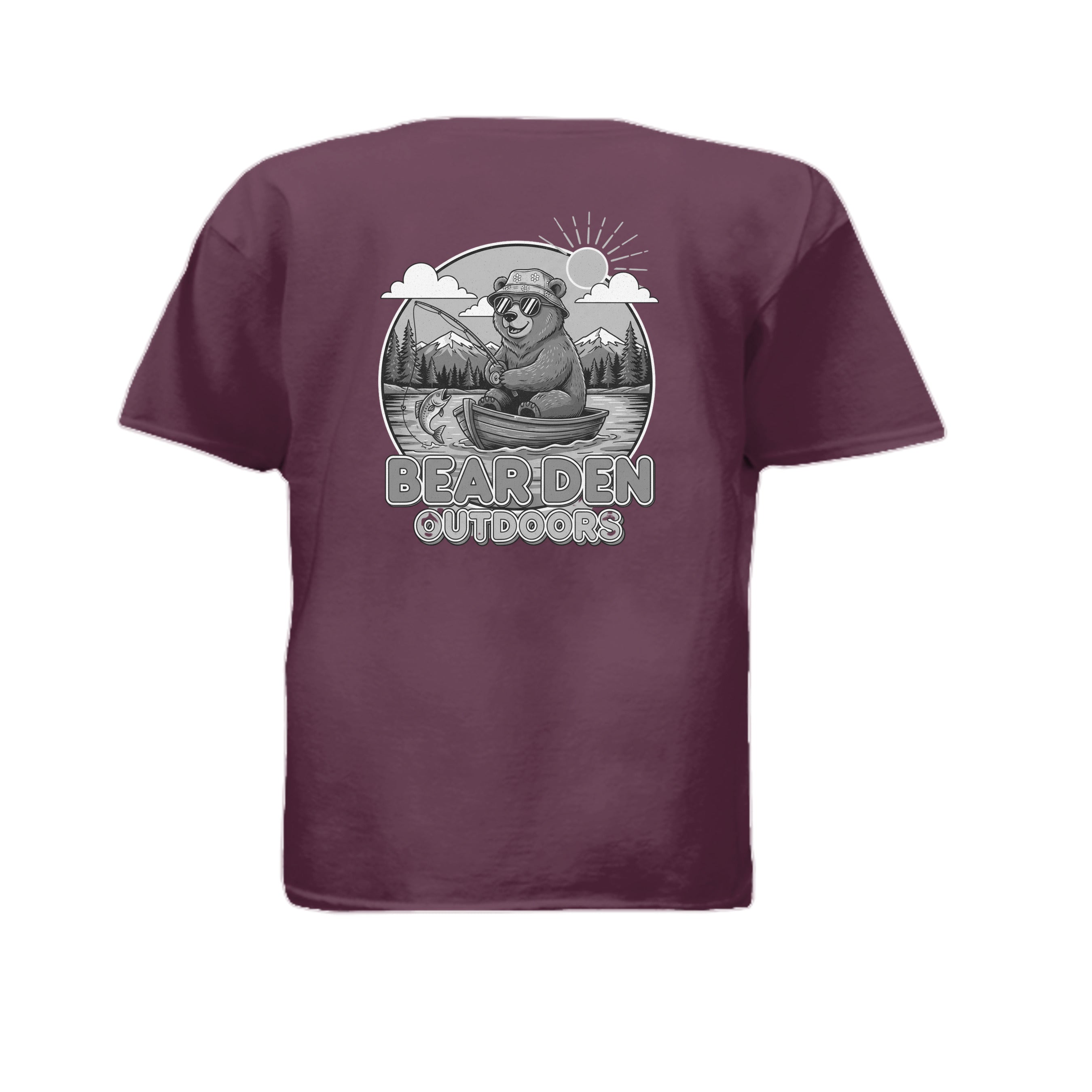 Maroon - 3000B - BACK