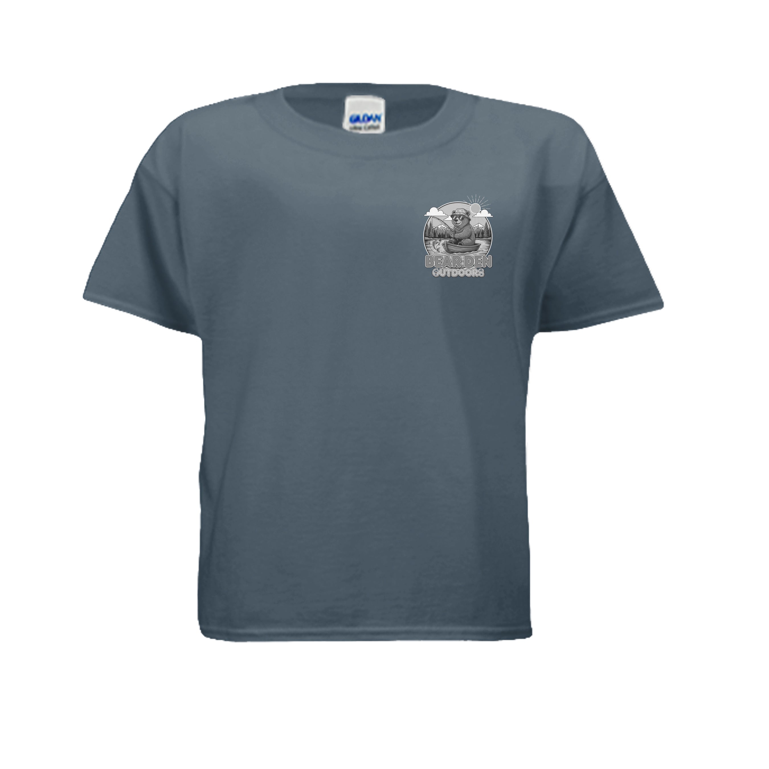 Dark Heather - 3000B - FRONT