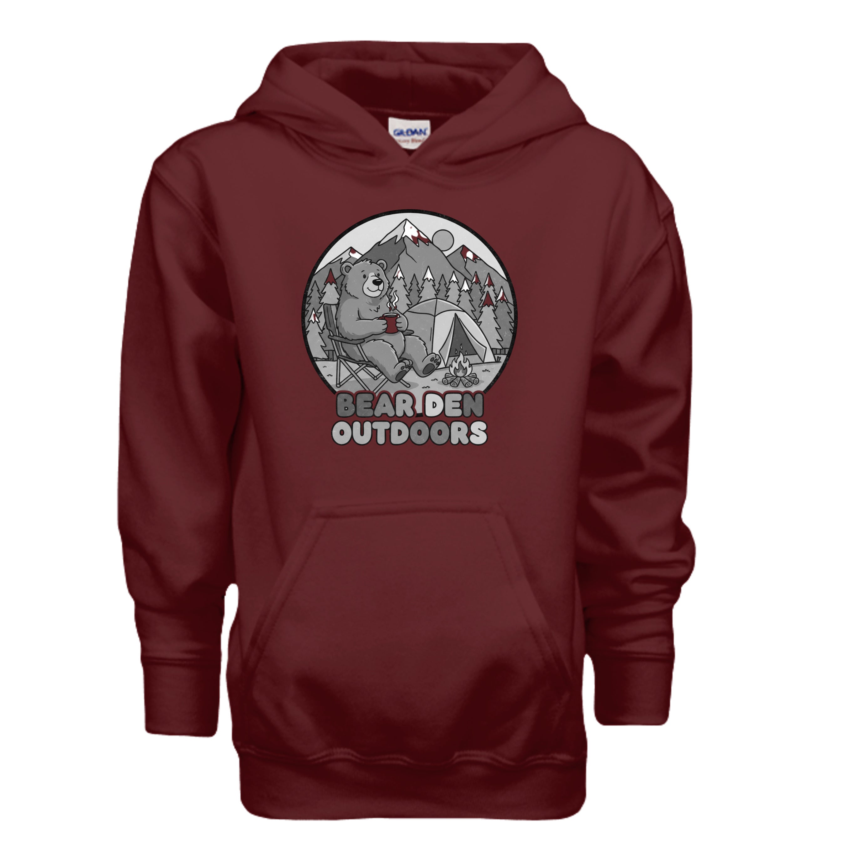 MAROON - G185B - FRONT