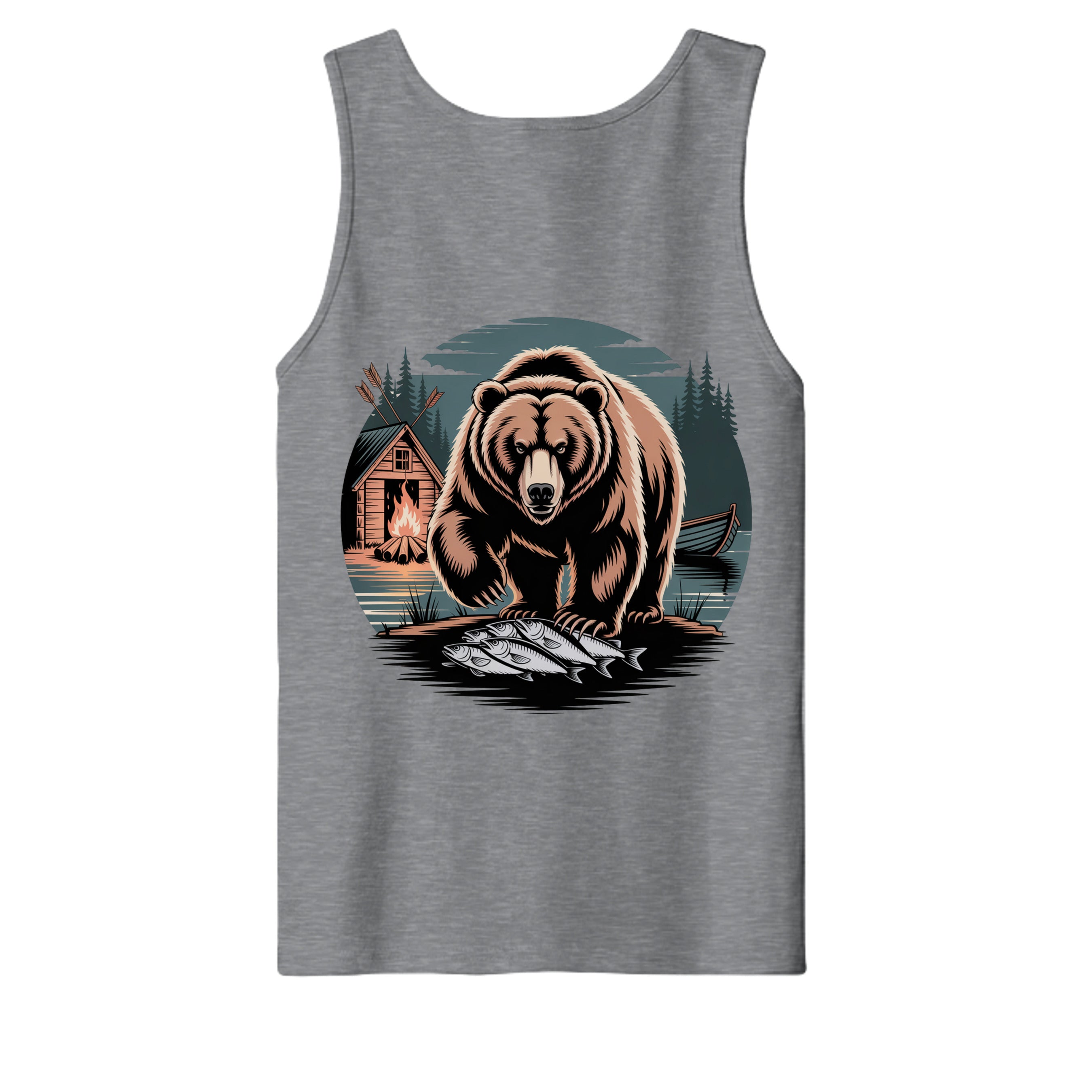 Heather Grey - S105 - BACK