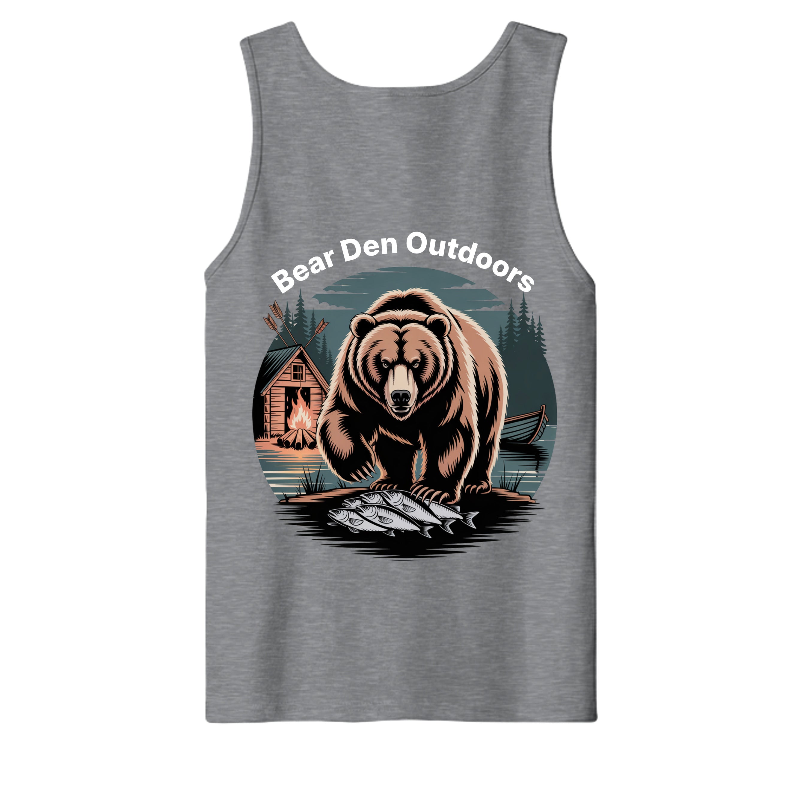 Heather Grey - S105 - BACK