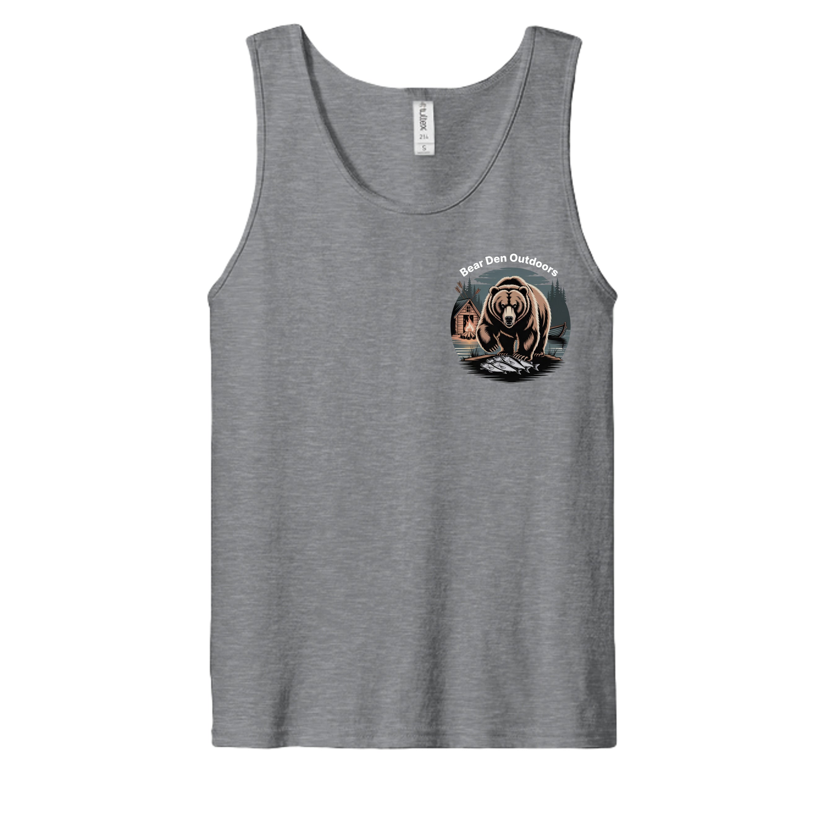 Heather Grey - S105 - FRONT