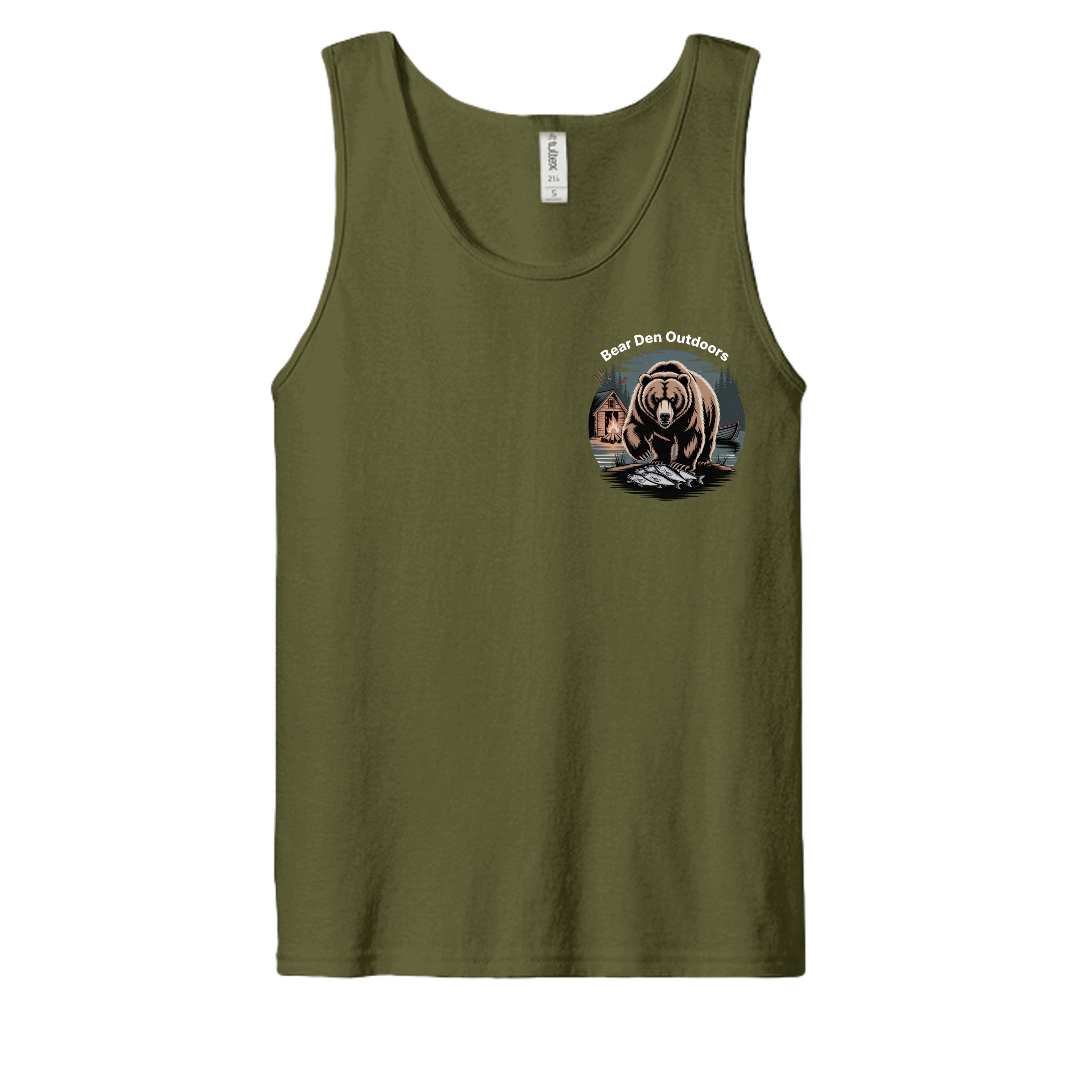 Military Green - S105 - FRONT