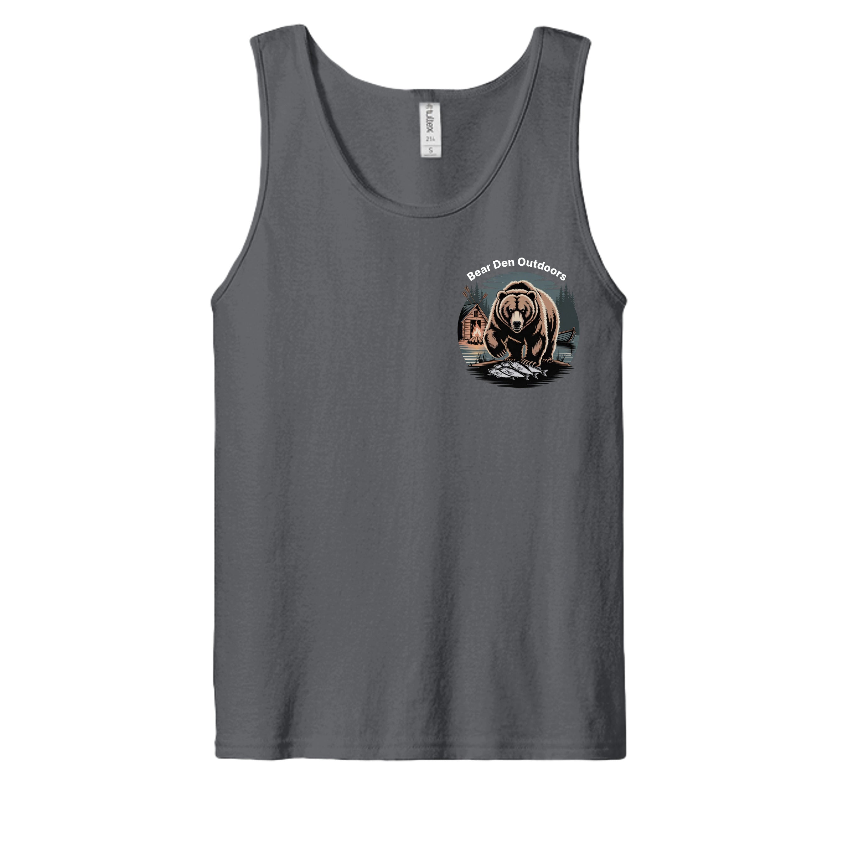 Heather Charcoal - S105 - FRONT