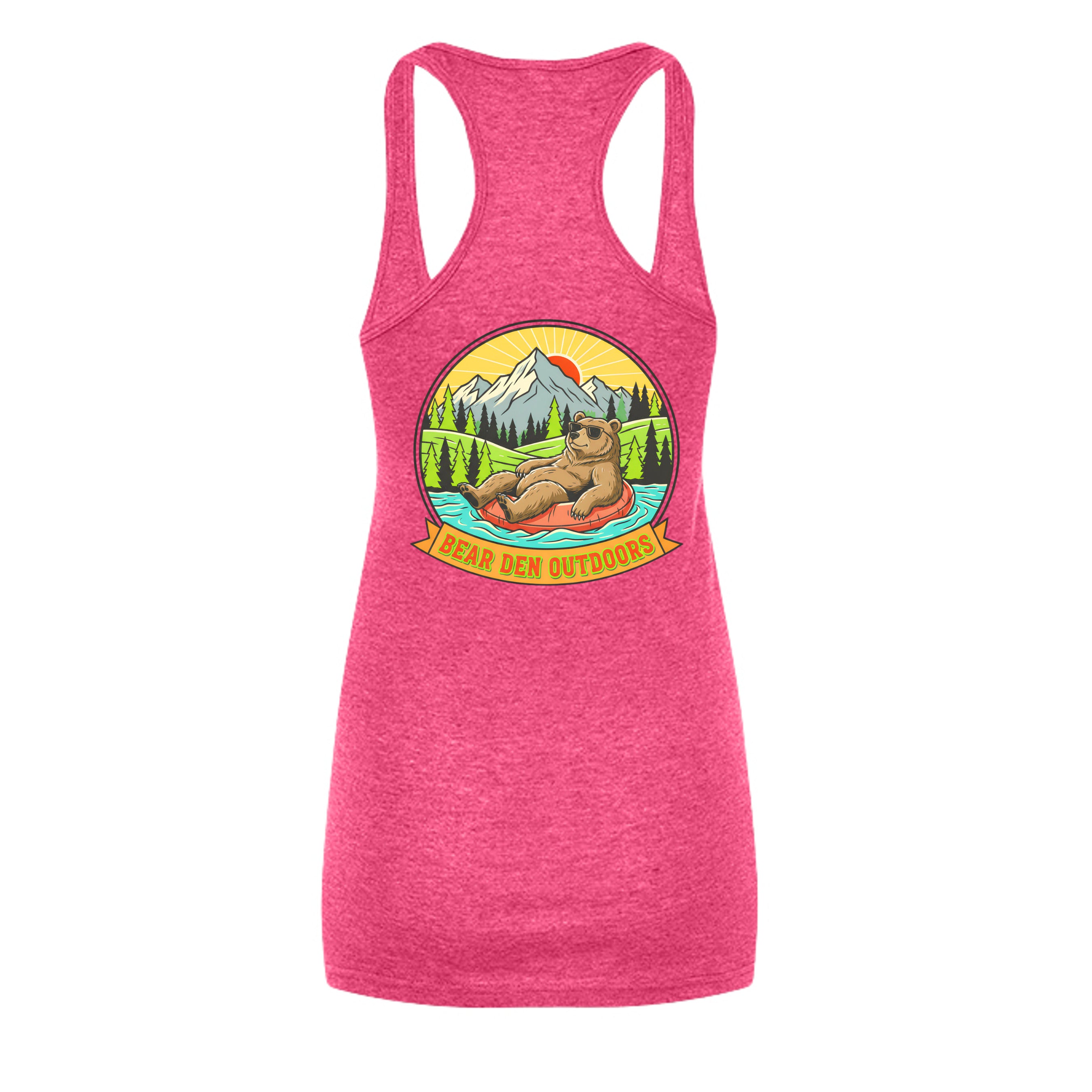 Heather Fuchsia - 190T - BACK