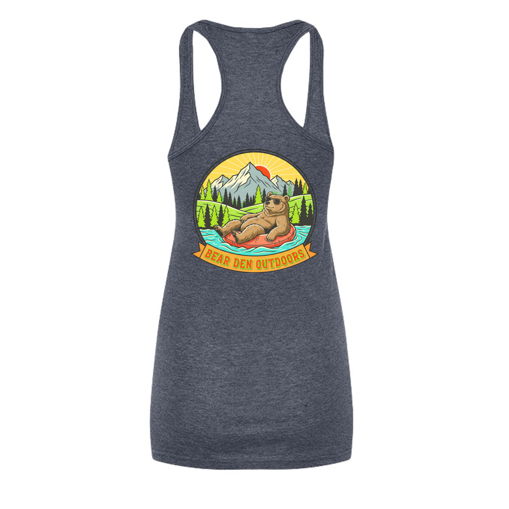 Heather Navy - 190T - BACK