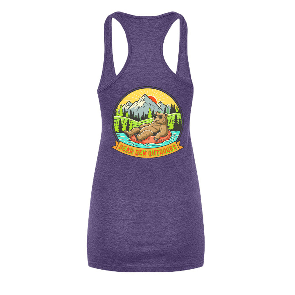 Heather Purple - 190T - BACK