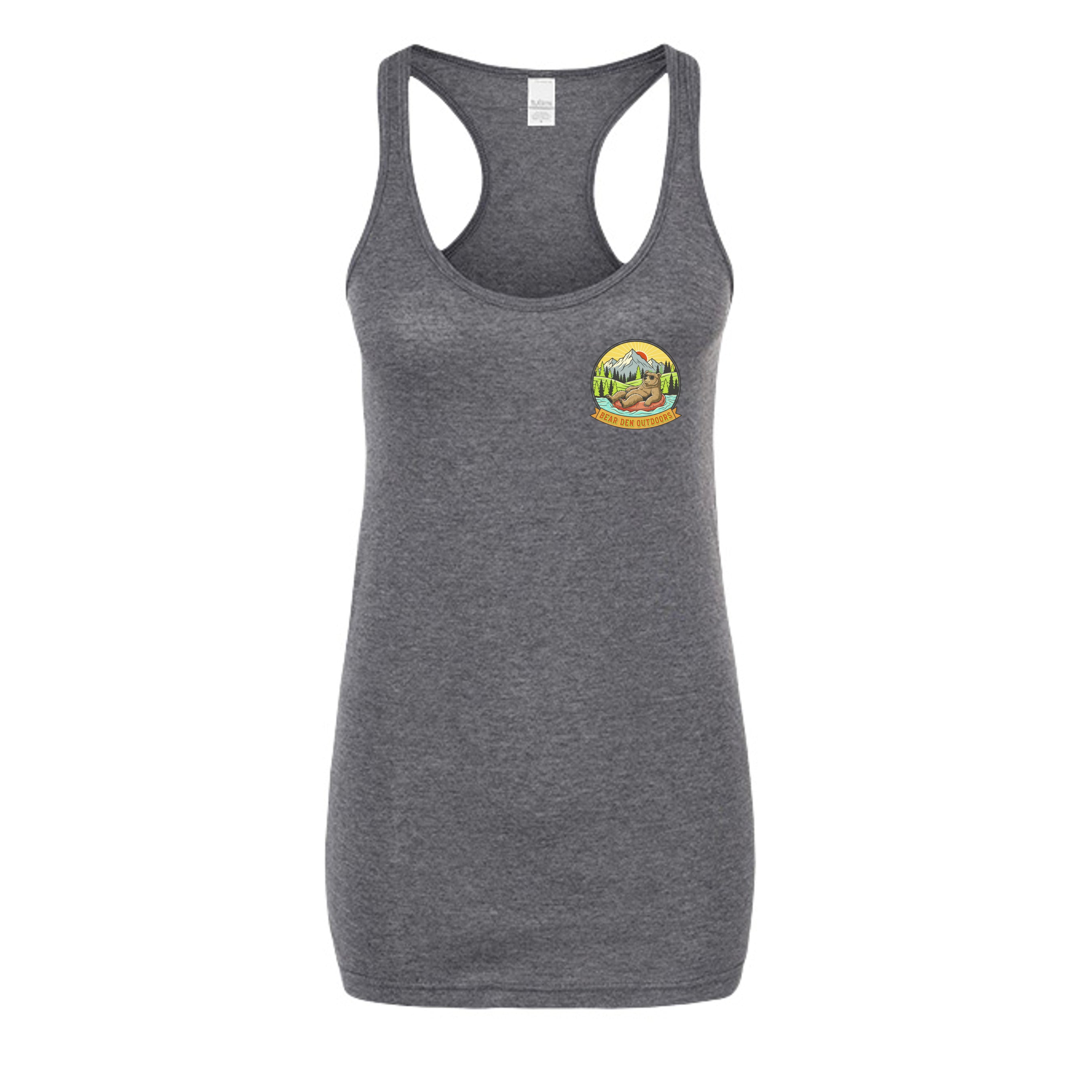 Heather Charcoal - 190T - FRONT