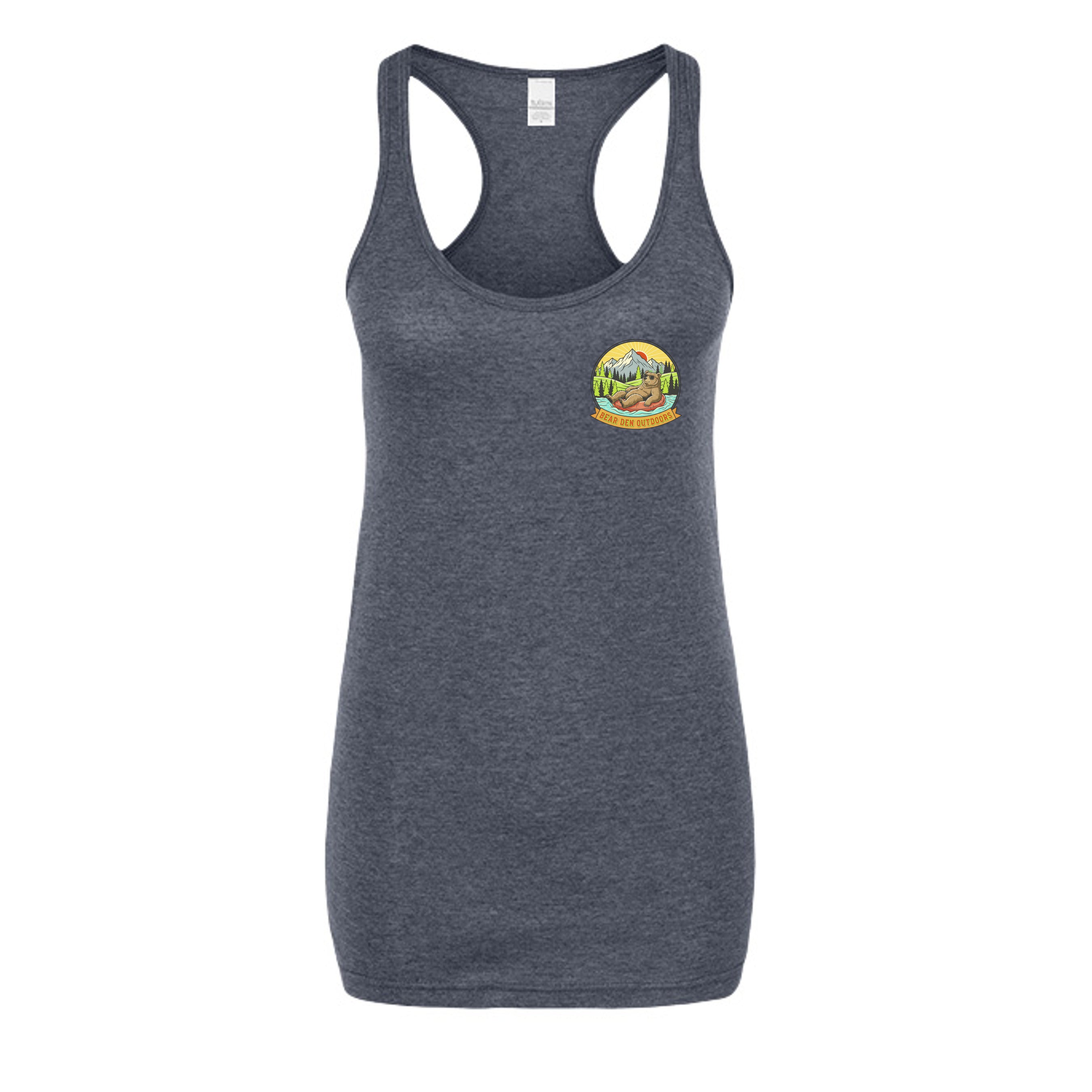 Heather Navy - 190T - FRONT