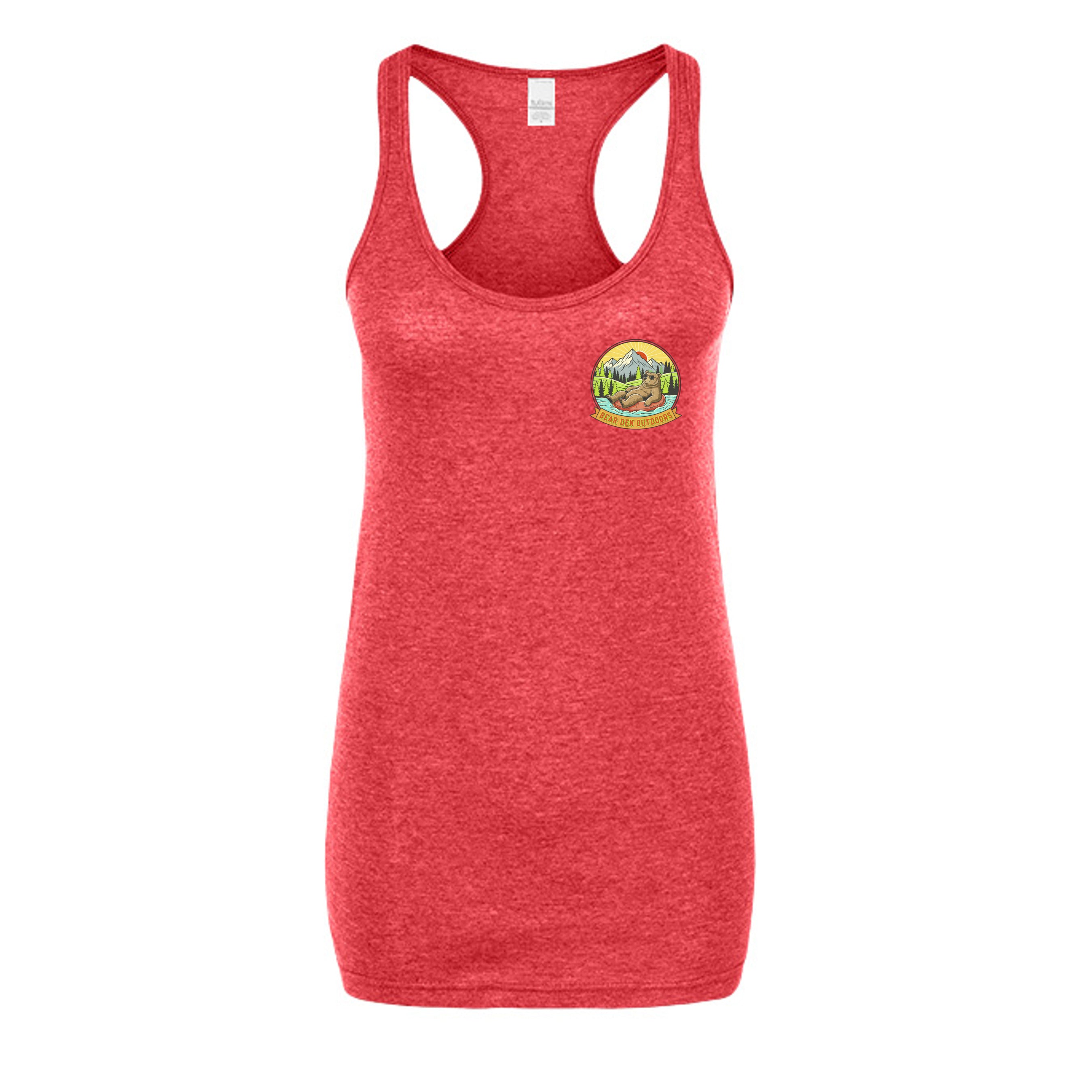Heather Red - 190T - FRONT